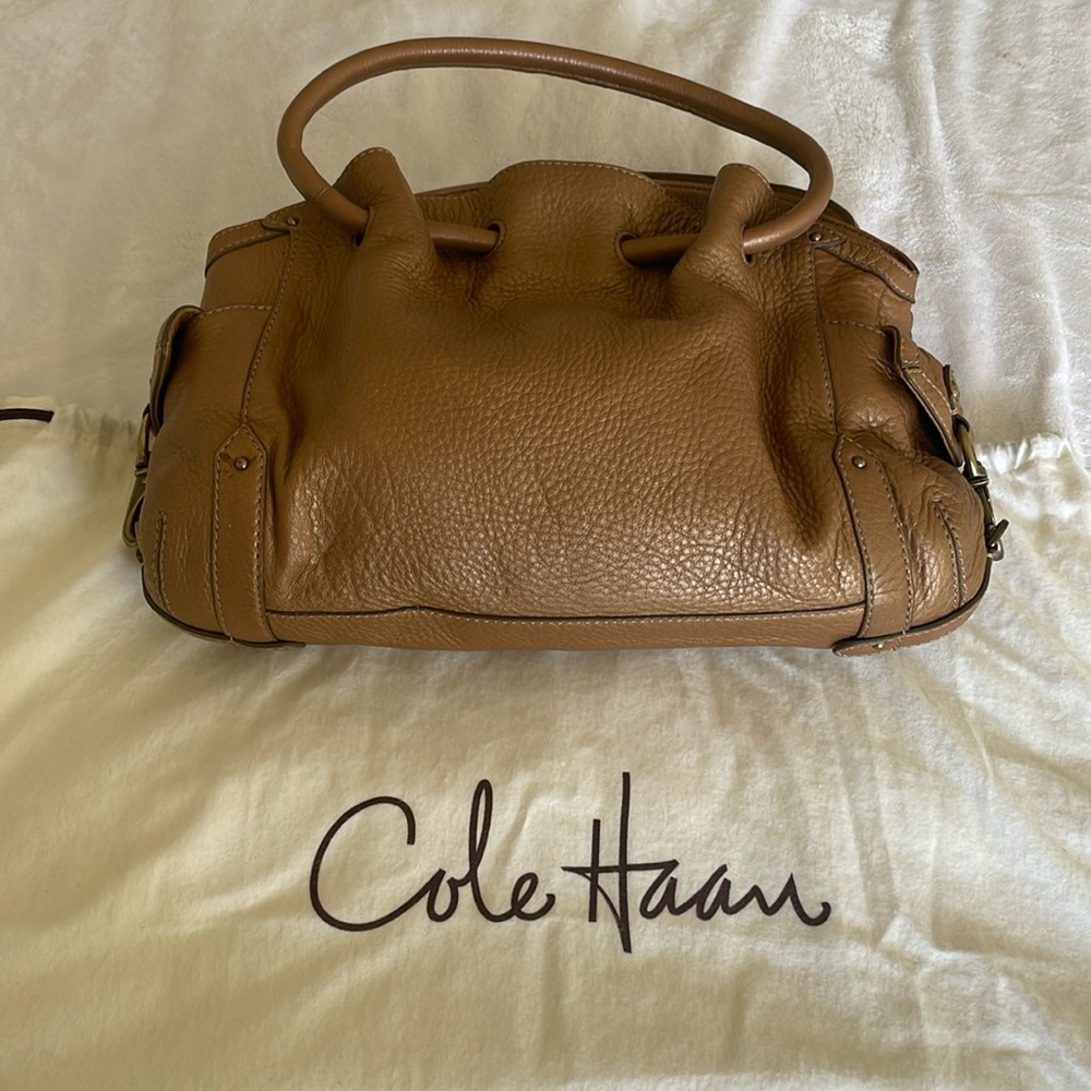 Cole Haan bronze shoulder bag
